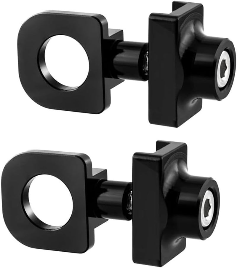 Teocpai 2Pcs Bicycle Chain Tensioner Aluminum Alloy Adjustable Bicycle Chain Tensioner Fastener for Single Speed Bicycle BMX Fixie Bike - Image 1